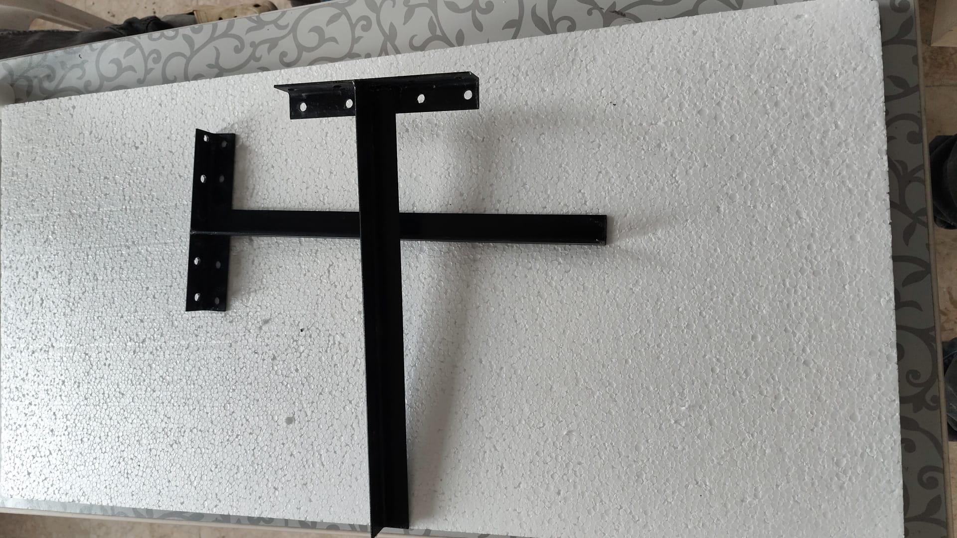 Heavy Duty Steel Sink Brackets, Wall Mounted Floating Vanity Support
