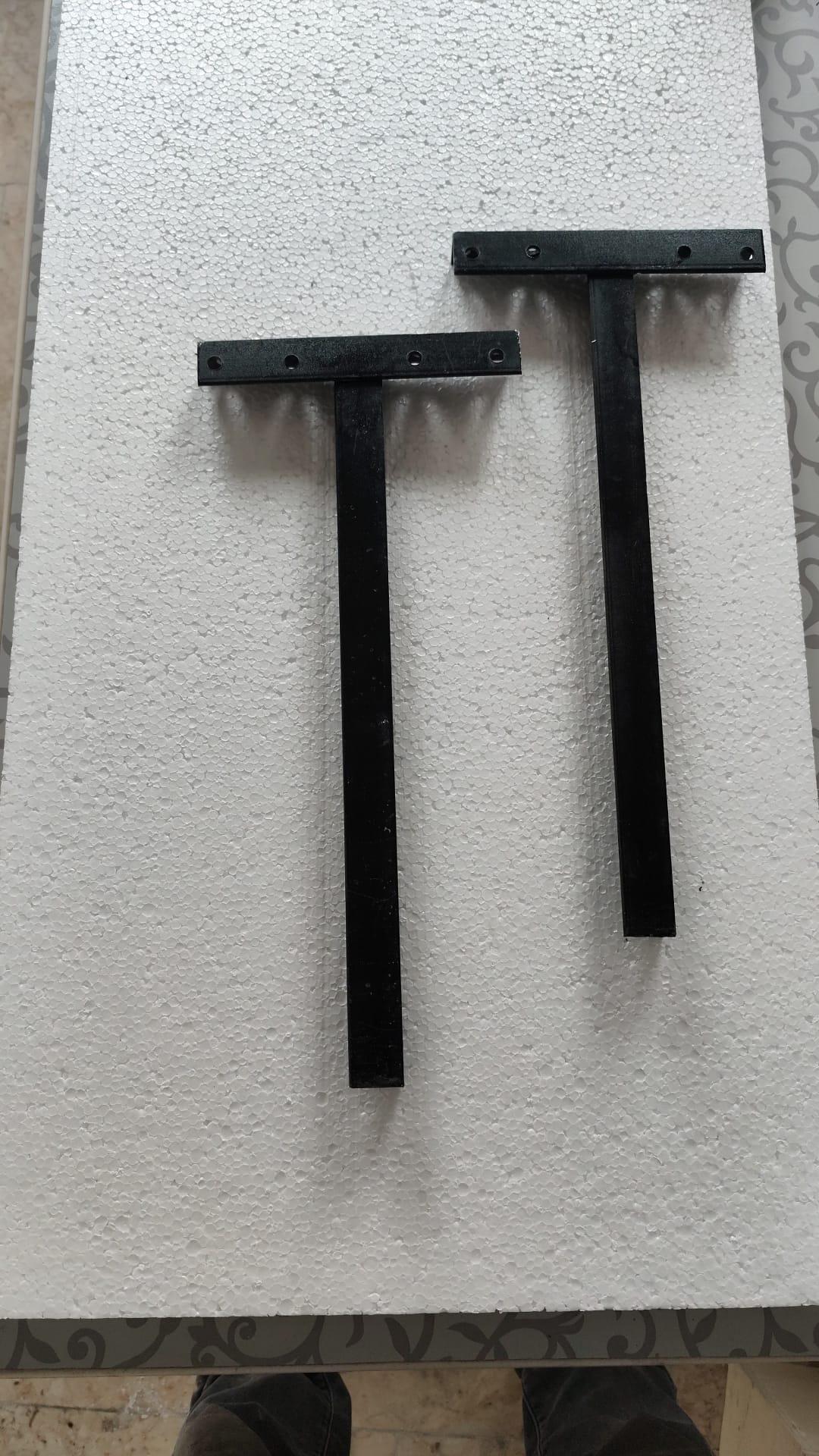 Heavy Duty Steel Sink Brackets, Wall Mounted Floating Vanity Support