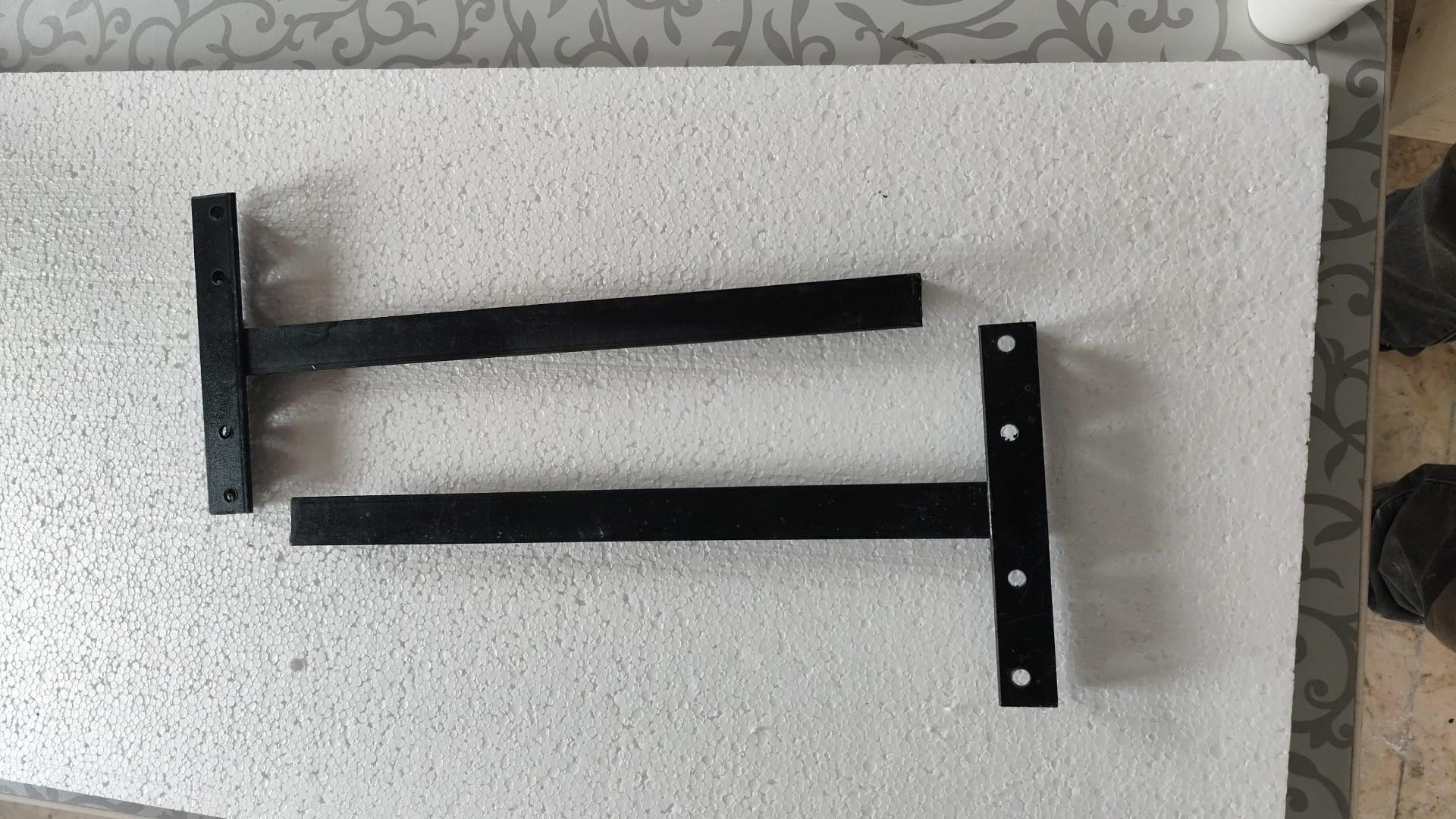 Heavy Duty Steel Sink Brackets, Wall Mounted Floating Vanity Support